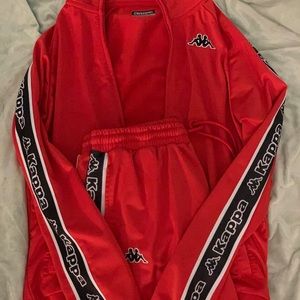 Red Kappa tracksuit